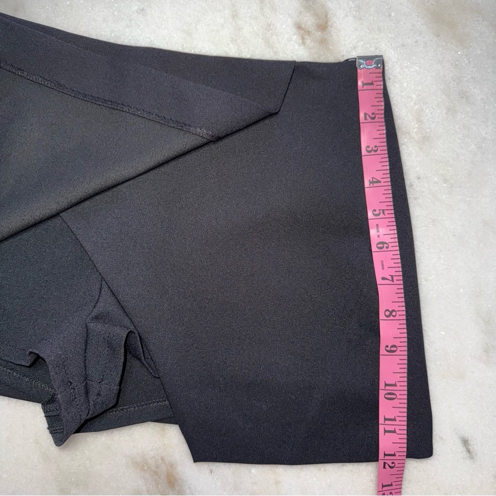 Zara Black Asymmetrical Micro Mini Skort - Picture 15 of 15
